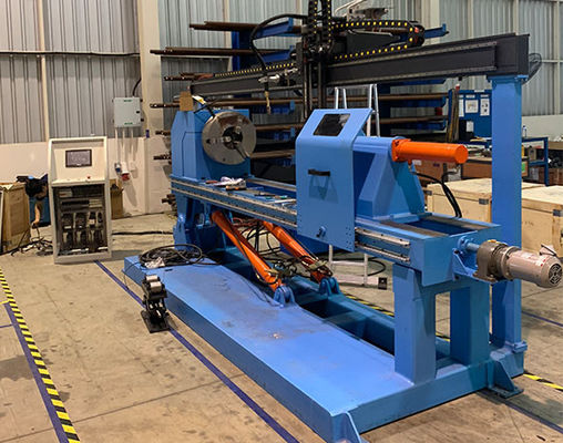 500A 300mm Circular  Hydraulic Cylinder Seam Welding Machine